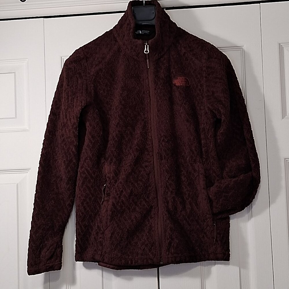 The North Face Women's Burgundy Sherpa Jacket